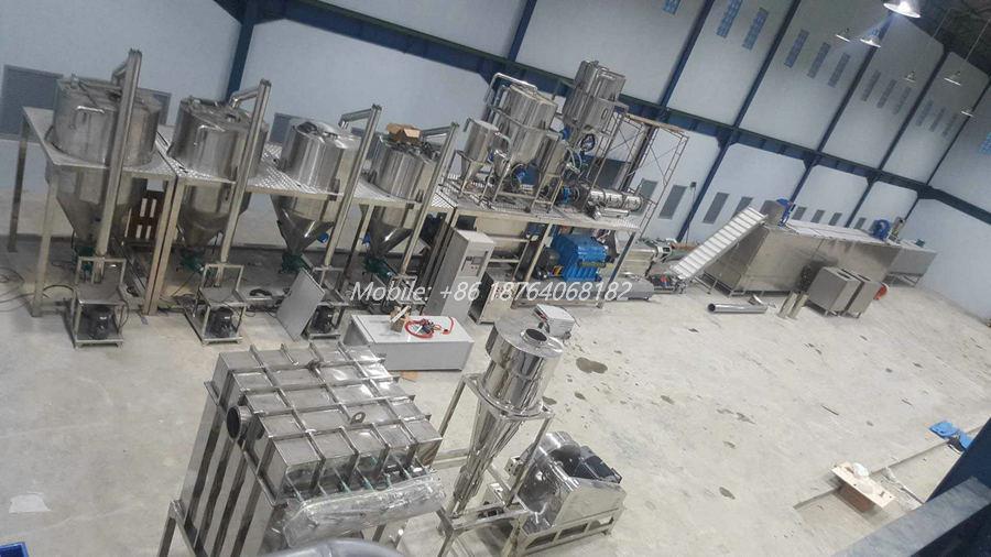 fish feed plant