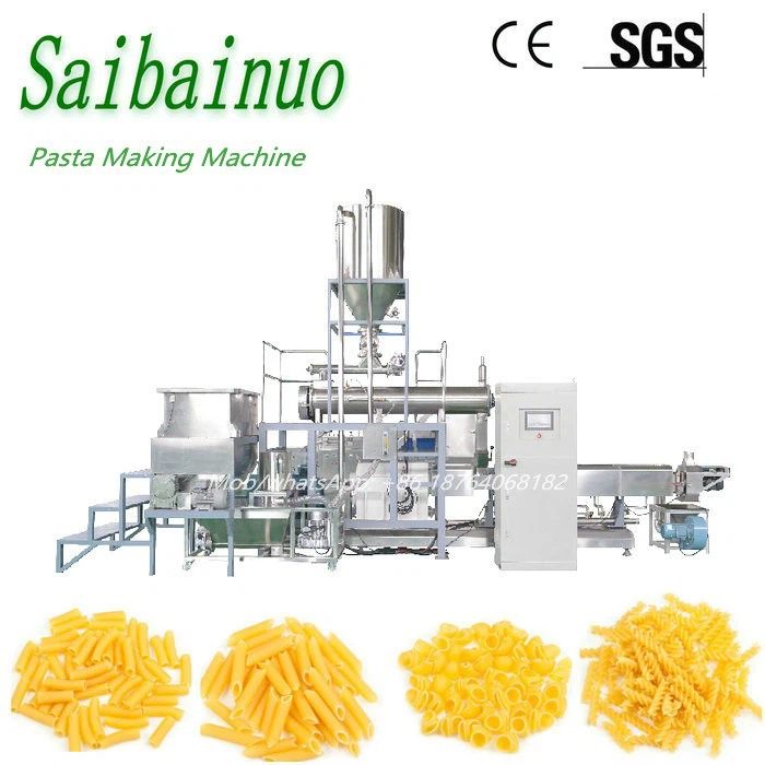 Italian Pasta Product Line Macaroni Making Machine